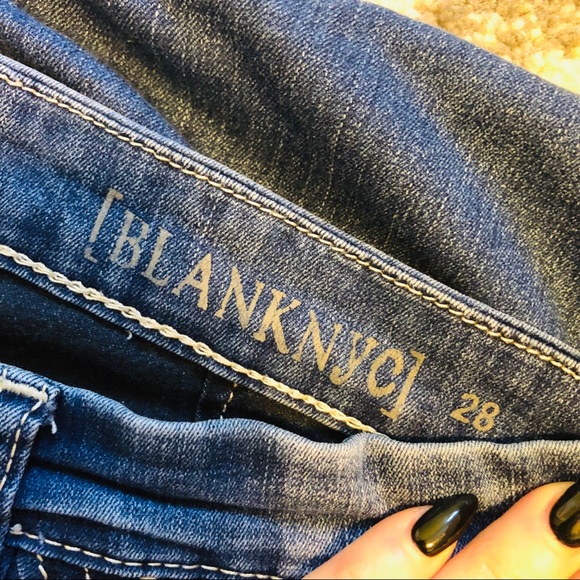 Blank NYC Cropped Denim Size 28 - Picture 6 of 6